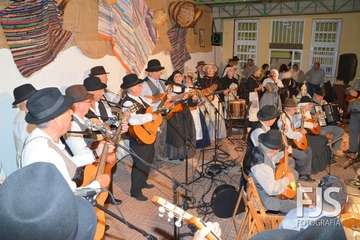 Noche de los Finaos en el Valle de los Nueve Bajo (Foto Francisco Javier Santana)